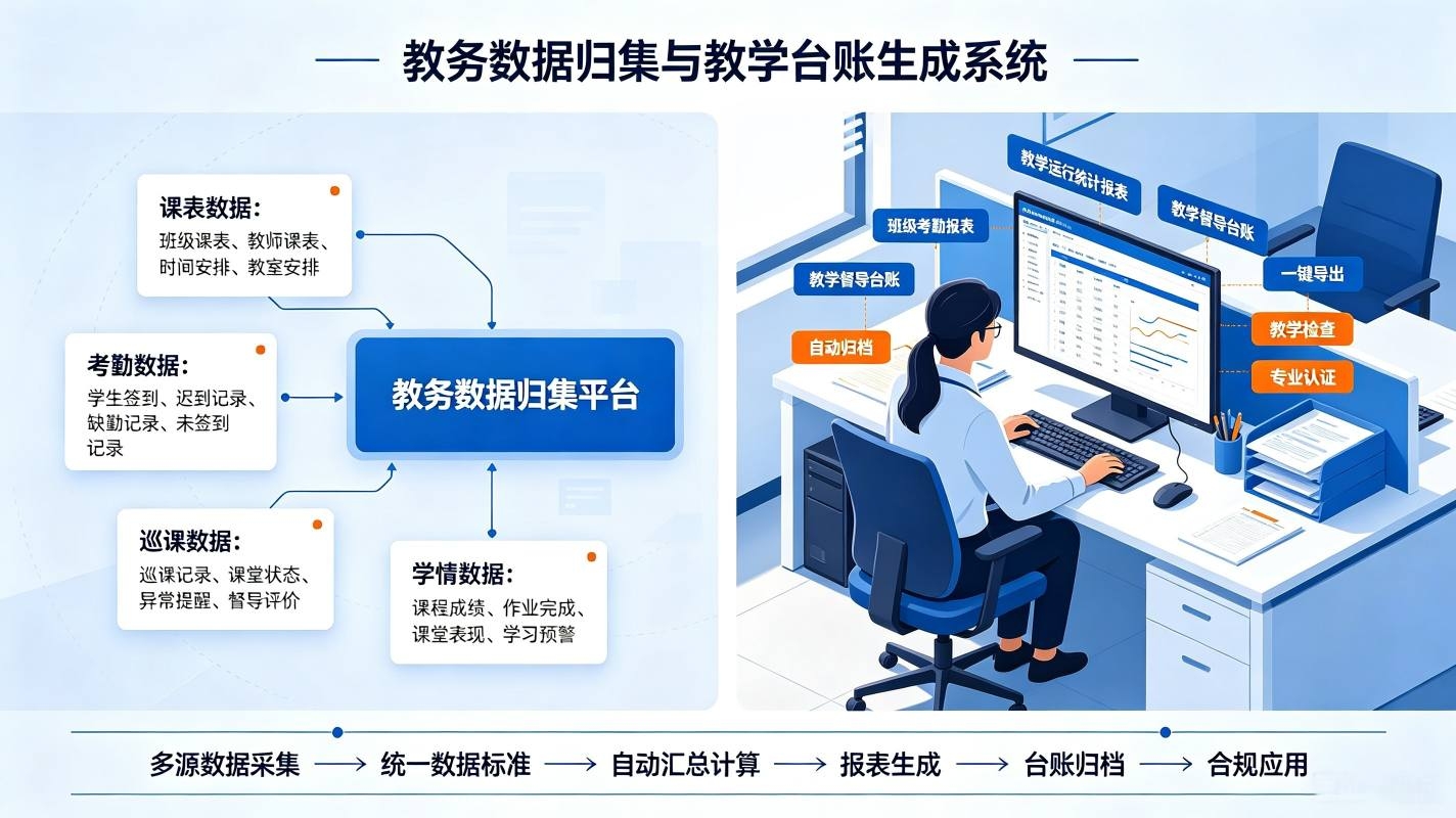电子班牌教务对接系统：校园教务一体化解决方案(图4)