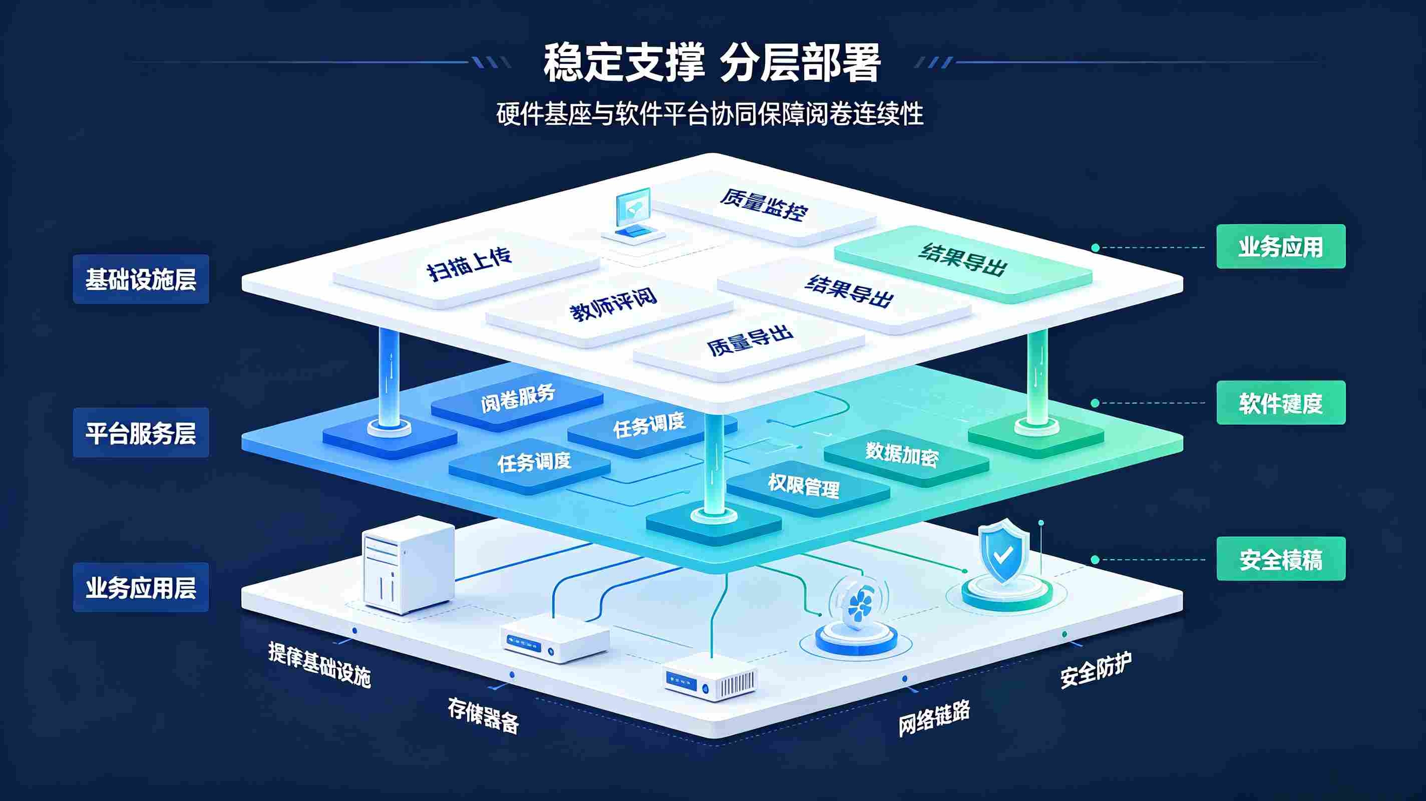 联考网上阅卷完整部署方案:多校统考标准化落地流程(图2) 联考网上阅卷完整部署方案:多校统考标准化落地流程(图2)