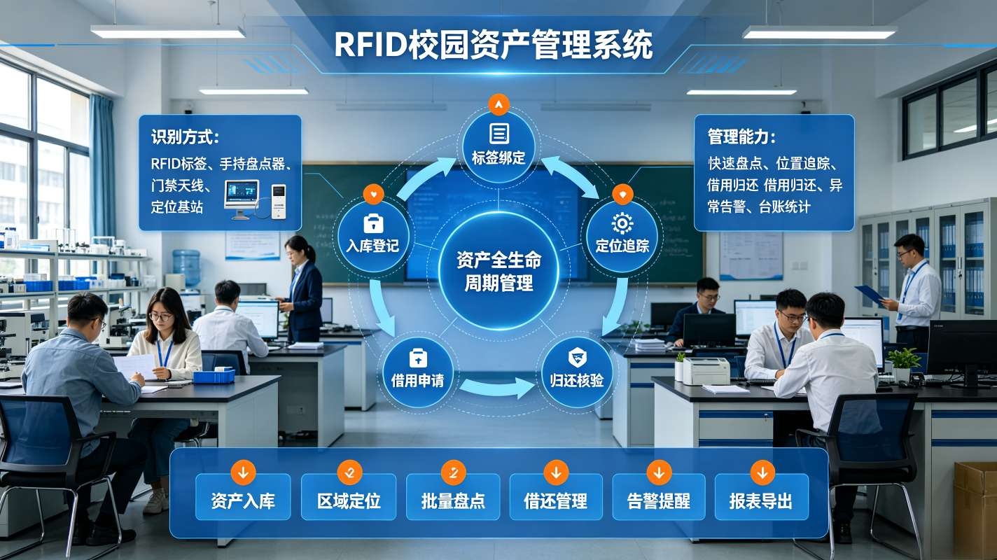 RFID校园资产管理系统：校园资产合规数字化解决方案