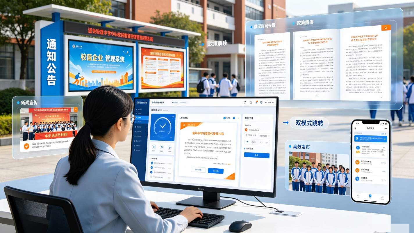 智慧校园门户站群管理系统:集约化建站赋能校园信息化升级(图3) 智慧校园门户站群管理系统:集约化建站赋能校园信息化升级(图3)