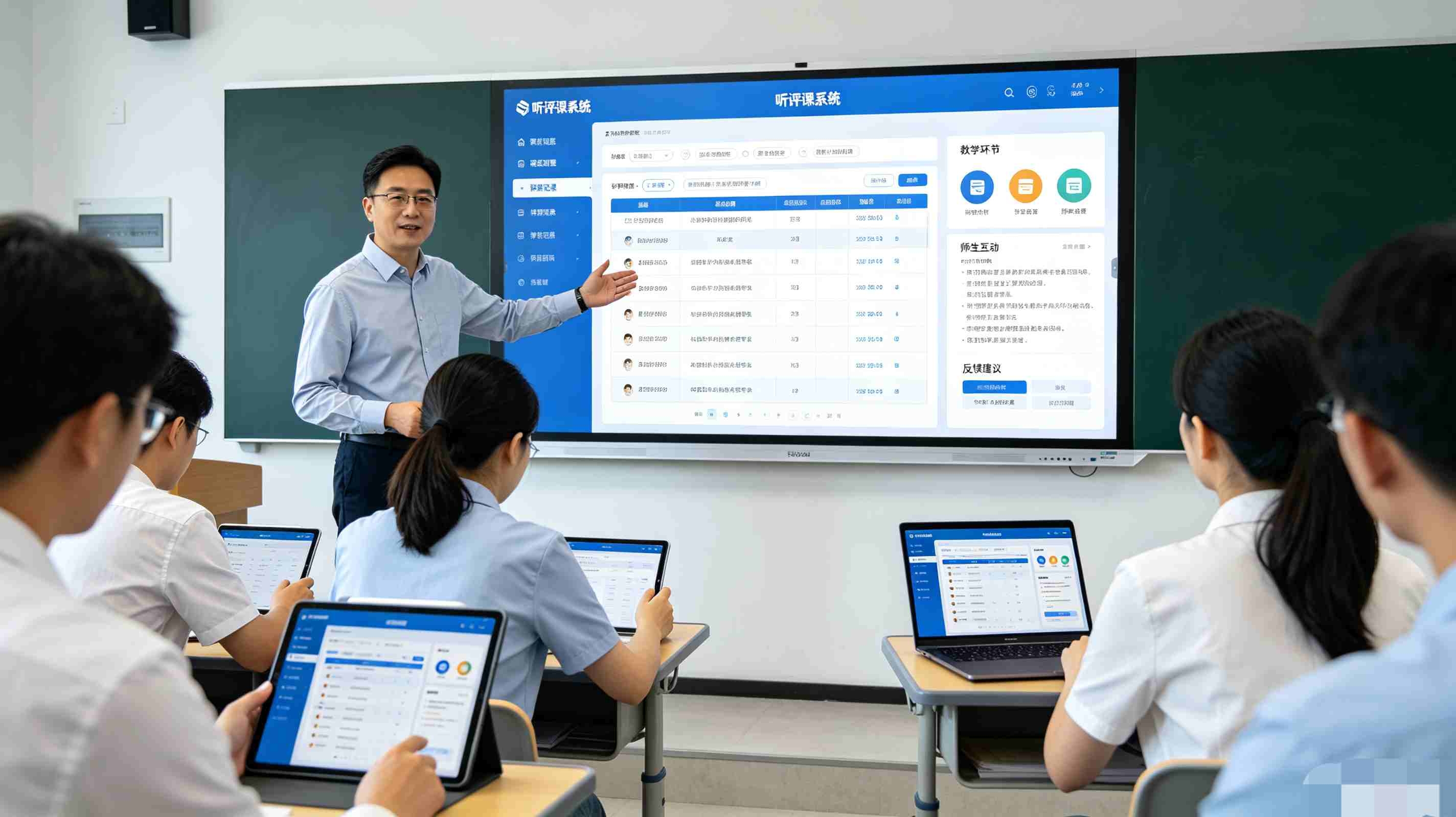 听评课系统：在线听课评课，智慧教研数字化解决方案