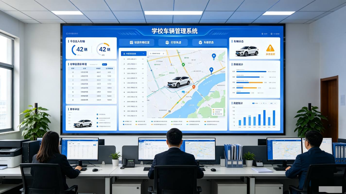 学校车辆管理系统：规范校园公车调度，实现安全与费用数字化管控