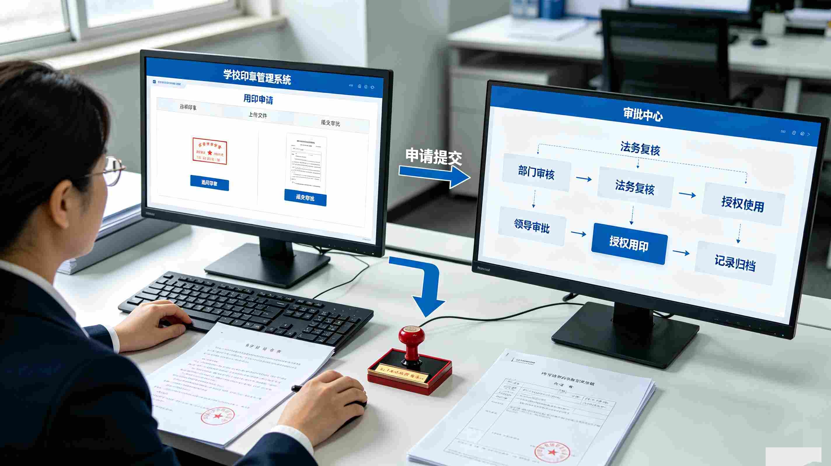 印章管理系统：规范校园用章流程，杜绝印章使用安全风险(图2)