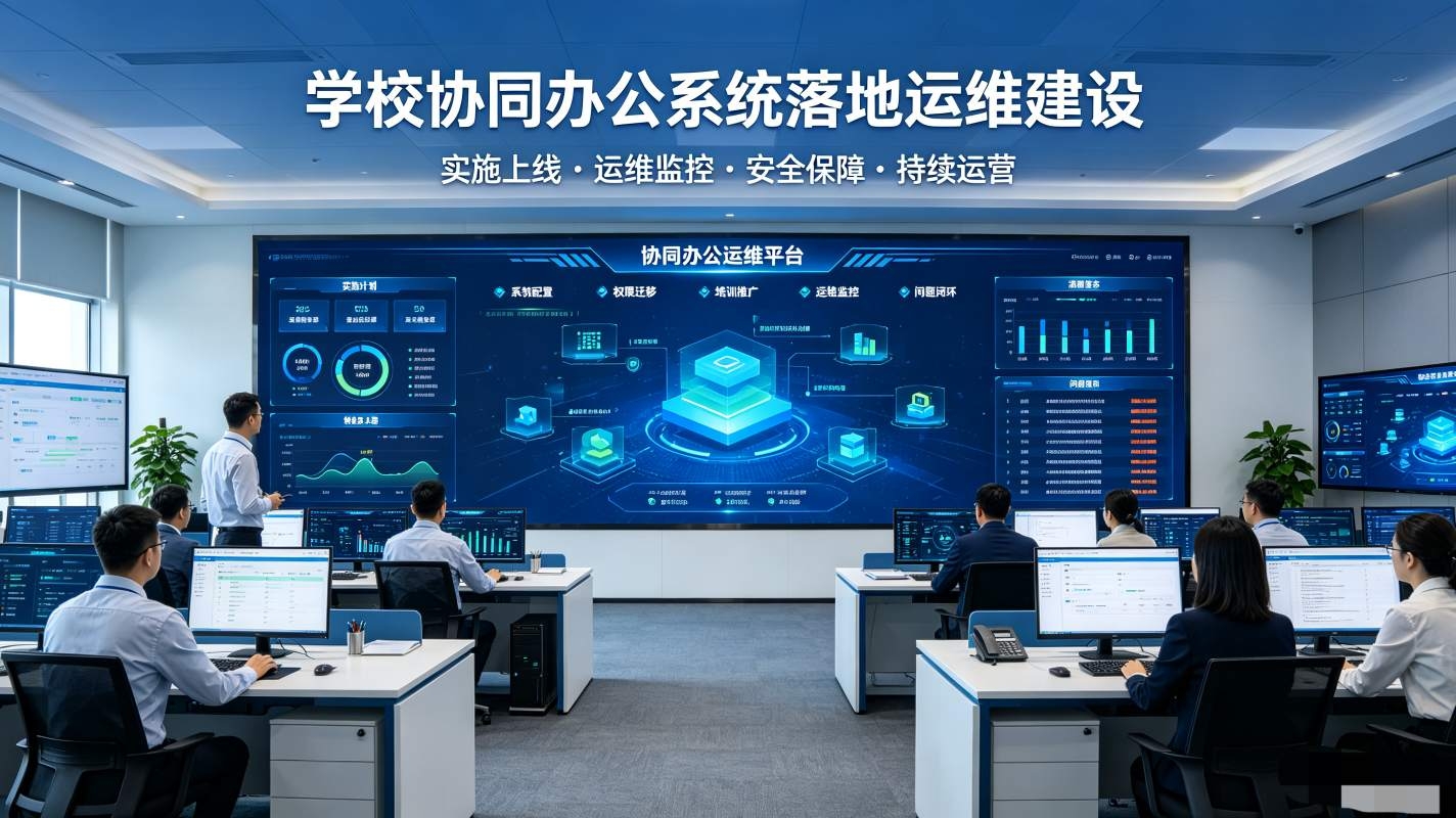 学校协同办公系统建设要点:智慧校园一体化建设指南(图3) 学校协同办公系统建设要点:智慧校园一体化建设指南(图3)