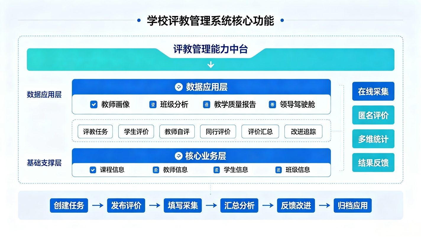 学校评教管理系统:师生问卷调查,自定义题库与数据报表数字化平台(图3) 学校评教管理系统:师生问卷调查,自定义题库与数据报表数字化平台(图3)