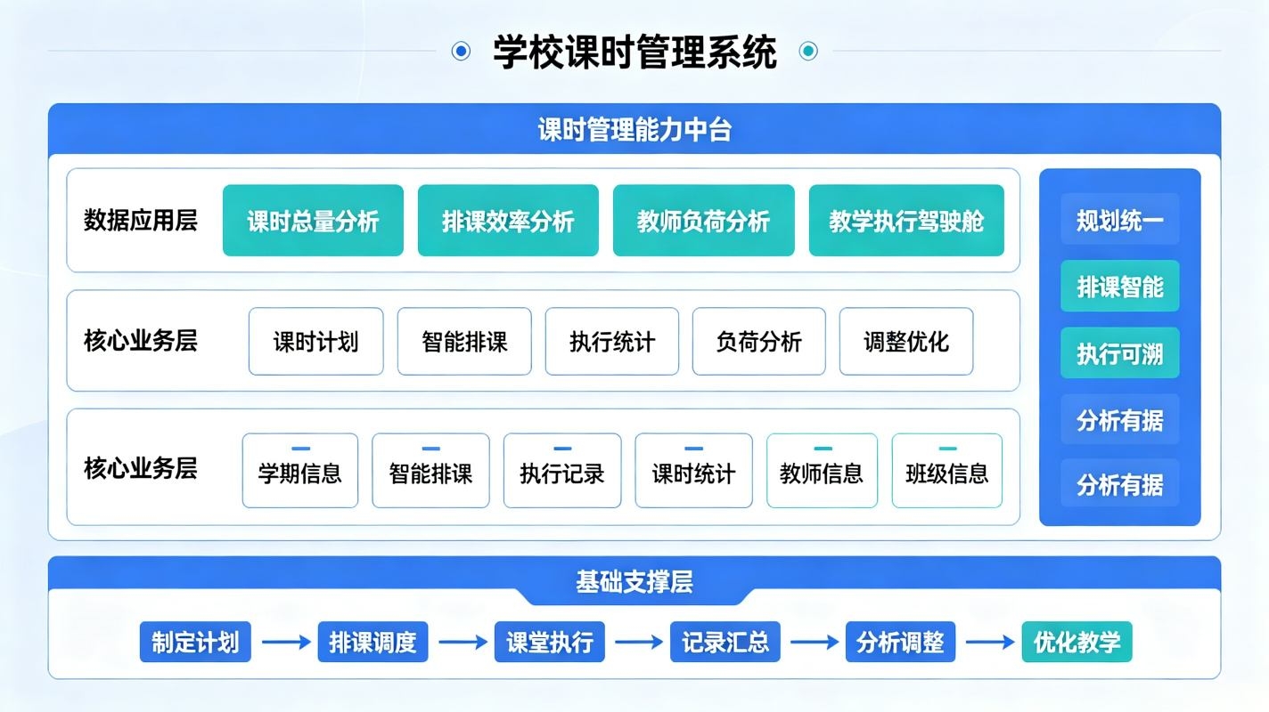 学校课时管理系统:教师课时上报统计与学生离校办理数字化平台(图2) 课时管理系统:教师课时上报统计与学生离校办理数字化平台(图2)