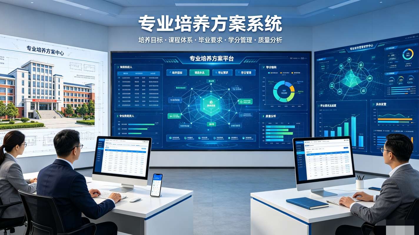 专业培养方案系统:人才培养方案编制审核与证书数字化管理平台(图1) 专业培养方案系统:人才培养方案编制审核与证书数字化管理平台(图1)