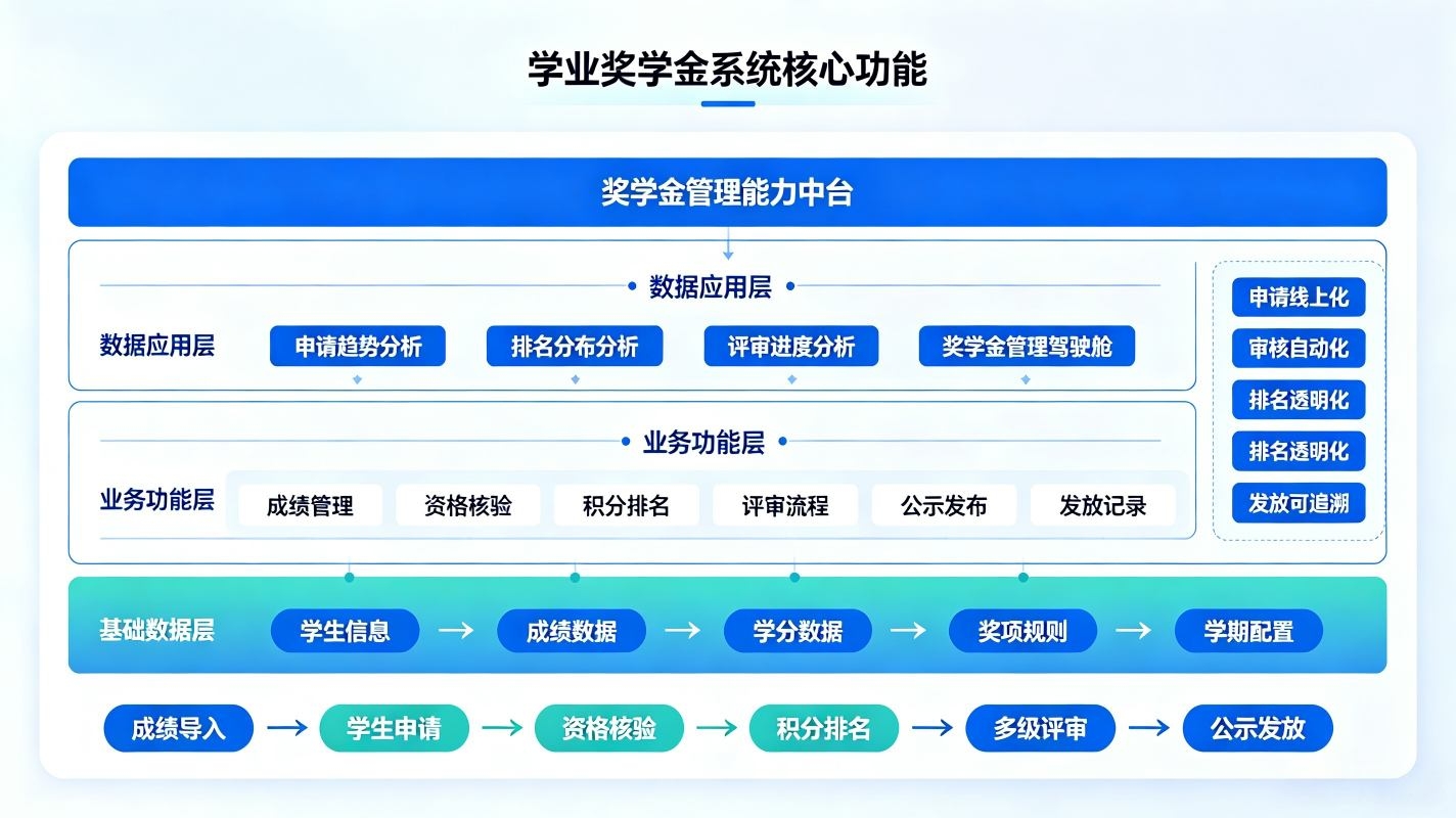 学业奖学金系统:校园奖学金规则管理与审批归档数字化平台(图2) 学业奖学金系统:校园奖学金规则管理与审批归档数字化平台(图2)
