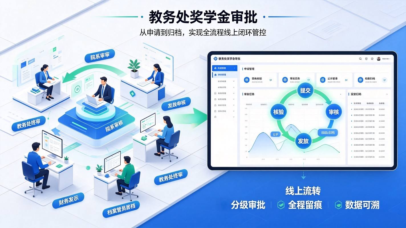 学业奖学金系统:校园奖学金规则管理与审批归档数字化平台(图3) 学业奖学金系统:校园奖学金规则管理与审批归档数字化平台(图3)