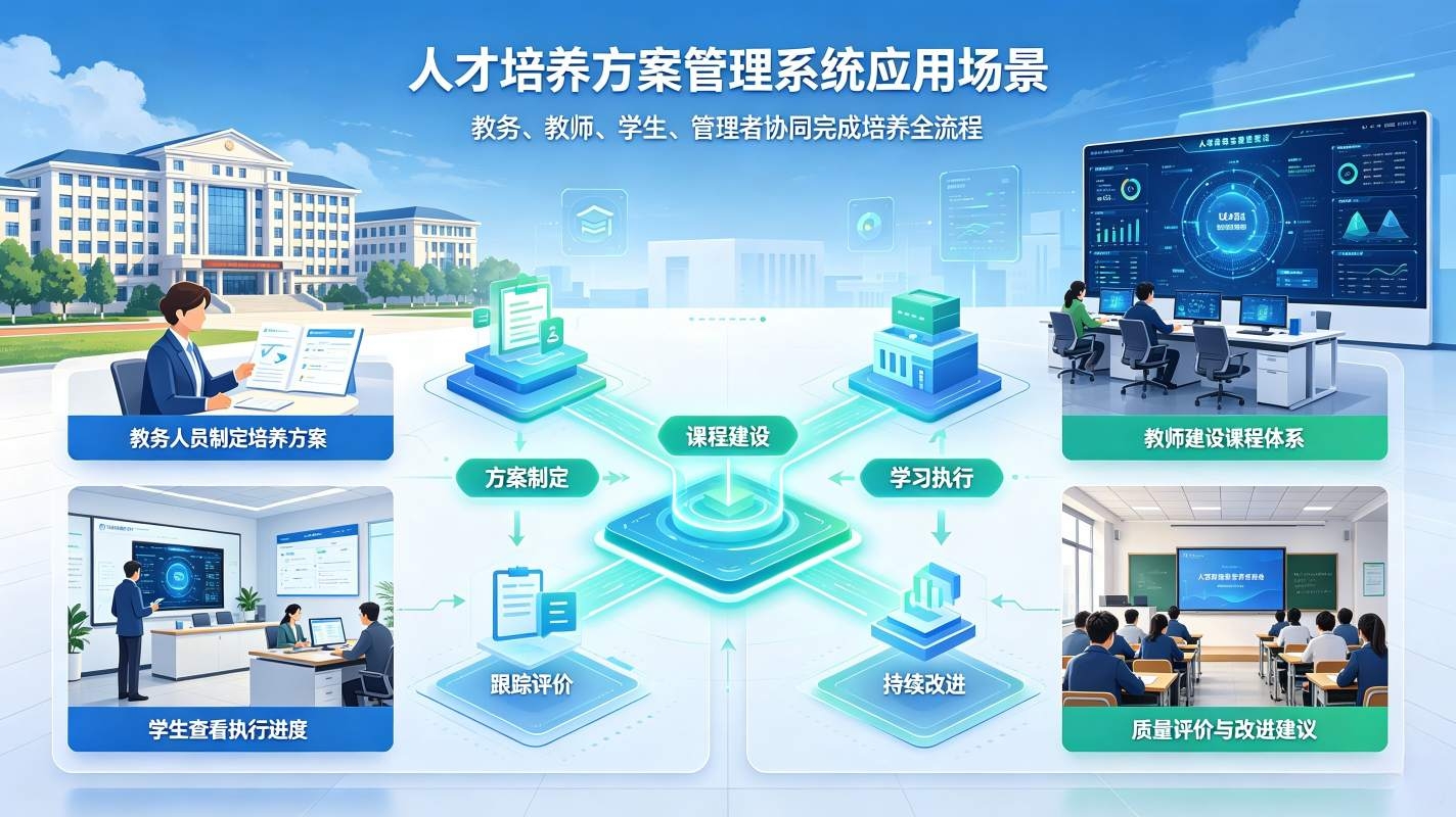 人才培养方案管理系统:专业培养方案编制审核与证书标准化管理平台(图3) 人才培养方案管理系统:专业培养方案编制审核与证书标准化管理平台(图3)