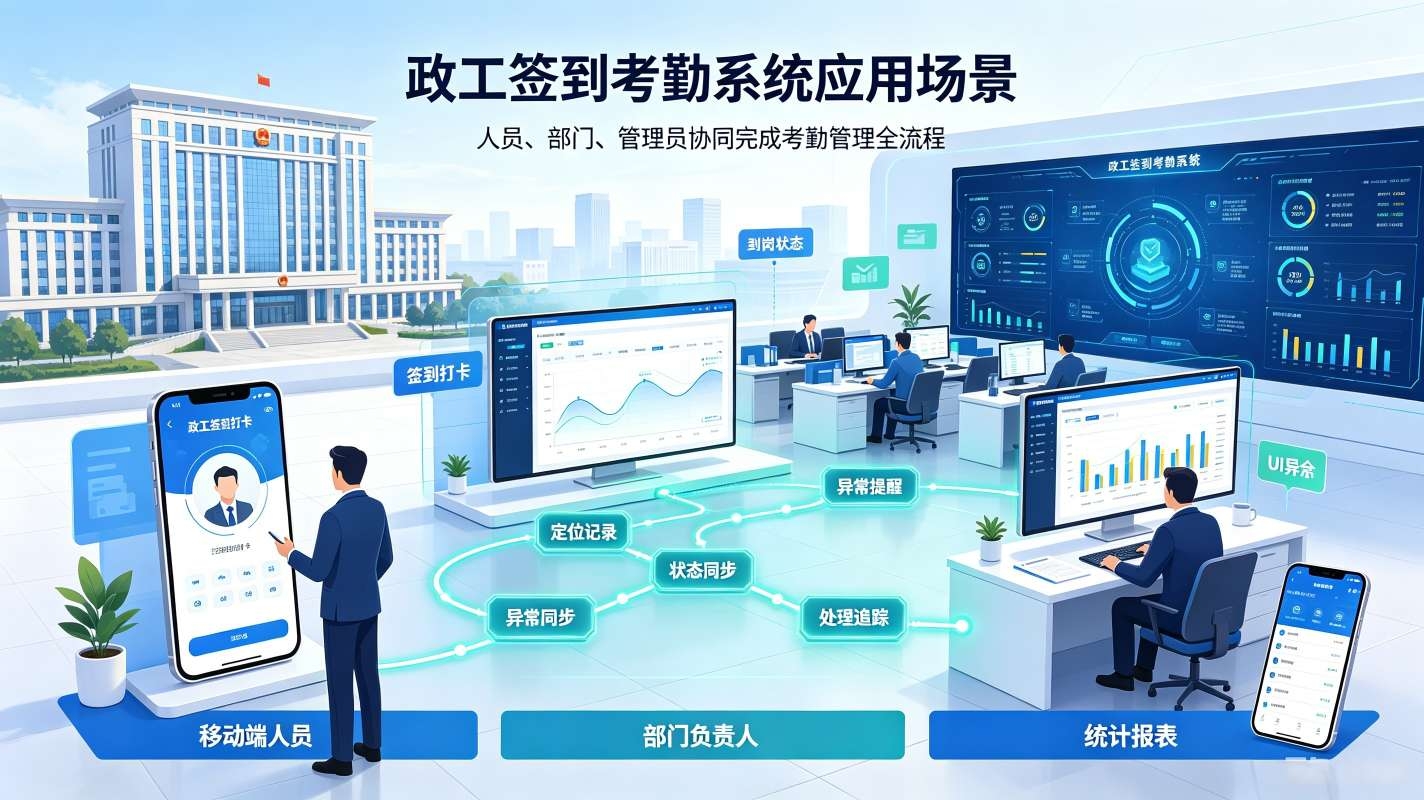 政工签到考勤系统：校园政工会议活动精准定位签到管理平台(图3)