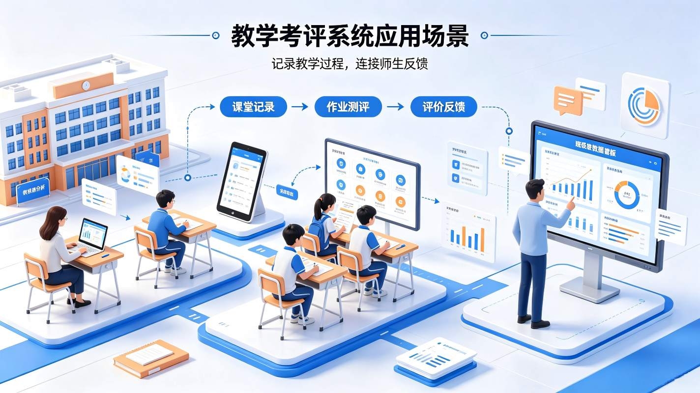 教学考评系统:自定义考评项目分数,精细化教师绩效考核管理(图3) 教学考评系统:自定义考评项目分数,精细化教师绩效考核管理(图3)