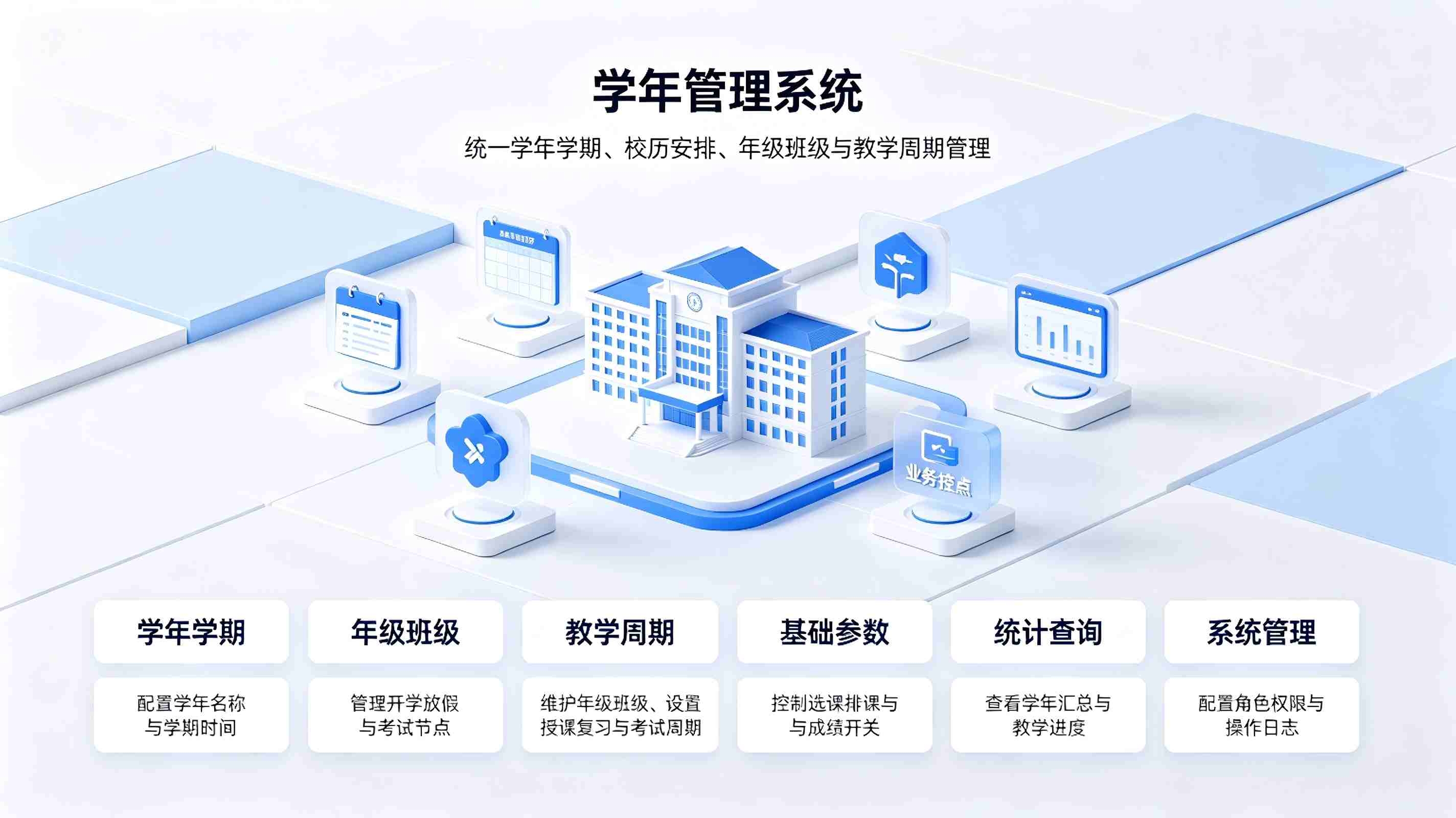 学年管理系统:智慧校园教学学年标准化管控解决方案(图1) 学年管理系统:智慧校园教学学年标准化管控解决方案(图1)