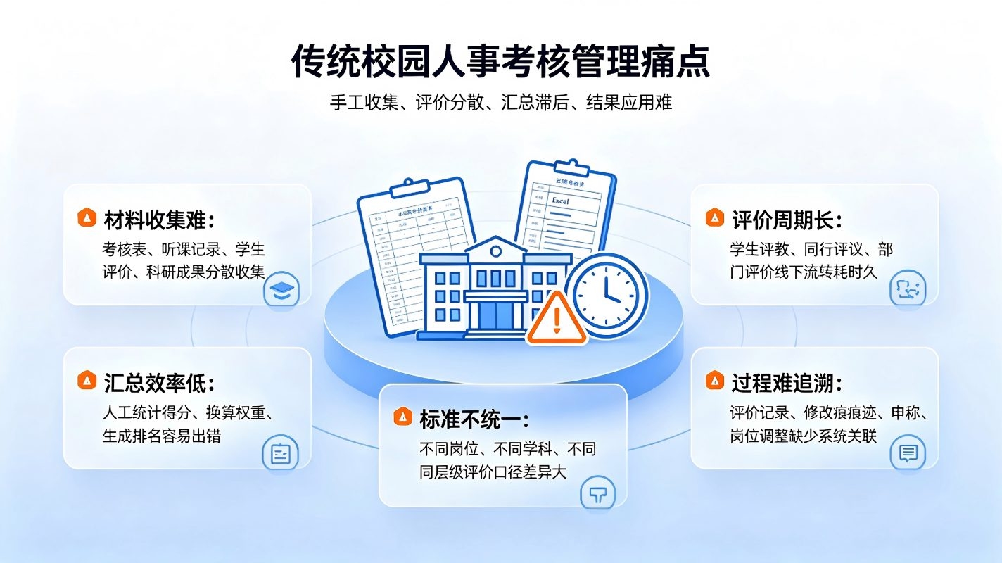 校园人事考核系统:教师绩效分项考核与任务下发数字化解决方案(图2) 校园人事考核系统:教师绩效分项考核与任务下发数字化解决方案(图2)