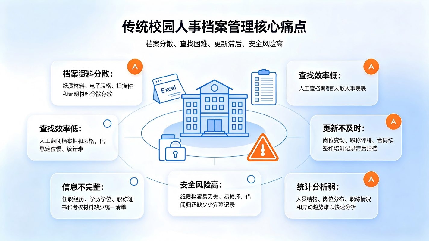 校园人事信息管理系统:教职工合同证照履历家庭信息一体化管理方案(图2) 校园人事信息管理系统:教职工合同证照履历家庭信息一体化管理方案(图2)