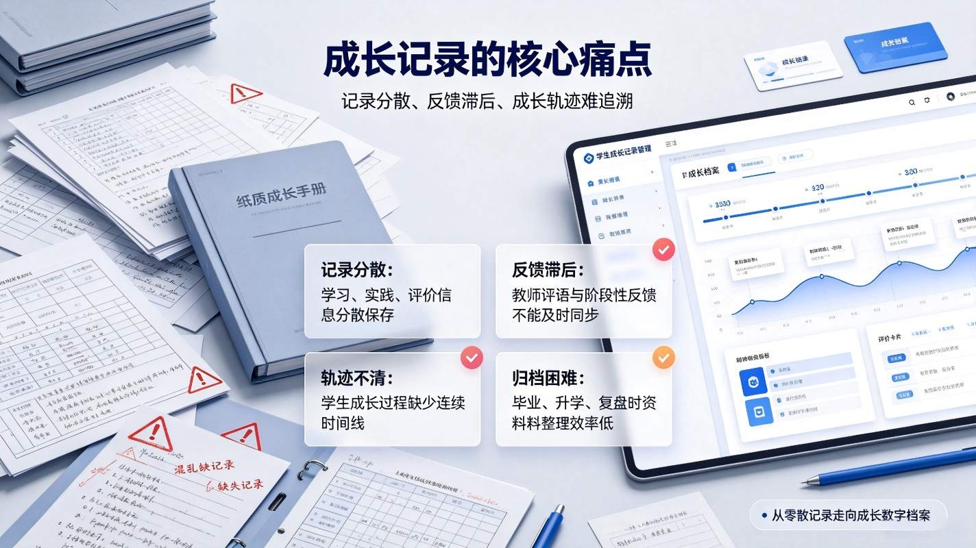 成长记录系统:学生综合素质成长档案数字化管理解决方案(图2) 成长记录系统:学生综合素质成长档案数字化管理解决方案(图2)