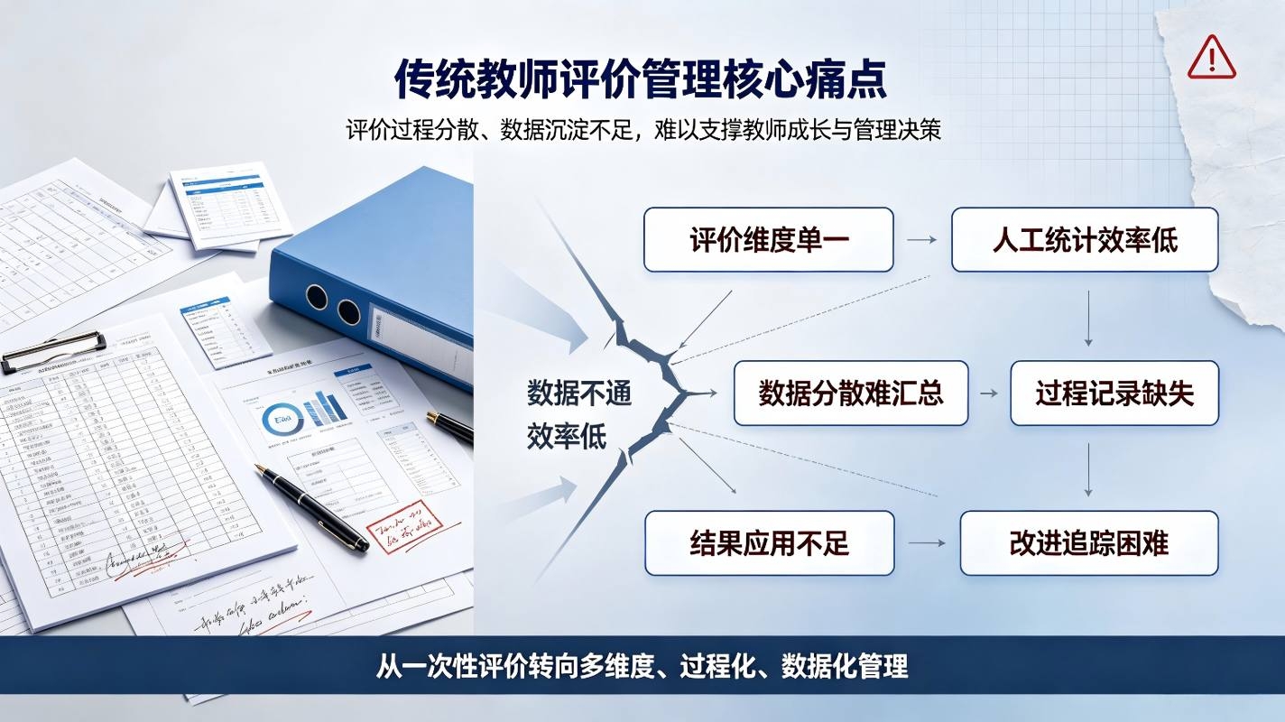 教师多元评价系统：智慧校园教师考核多维度数字化评价管理解决方案(图2)