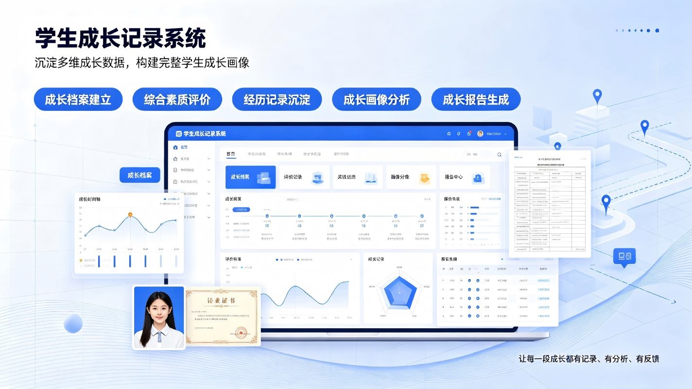 学生成长记录系统：素质成长档案数字化管理解决方案(图1)