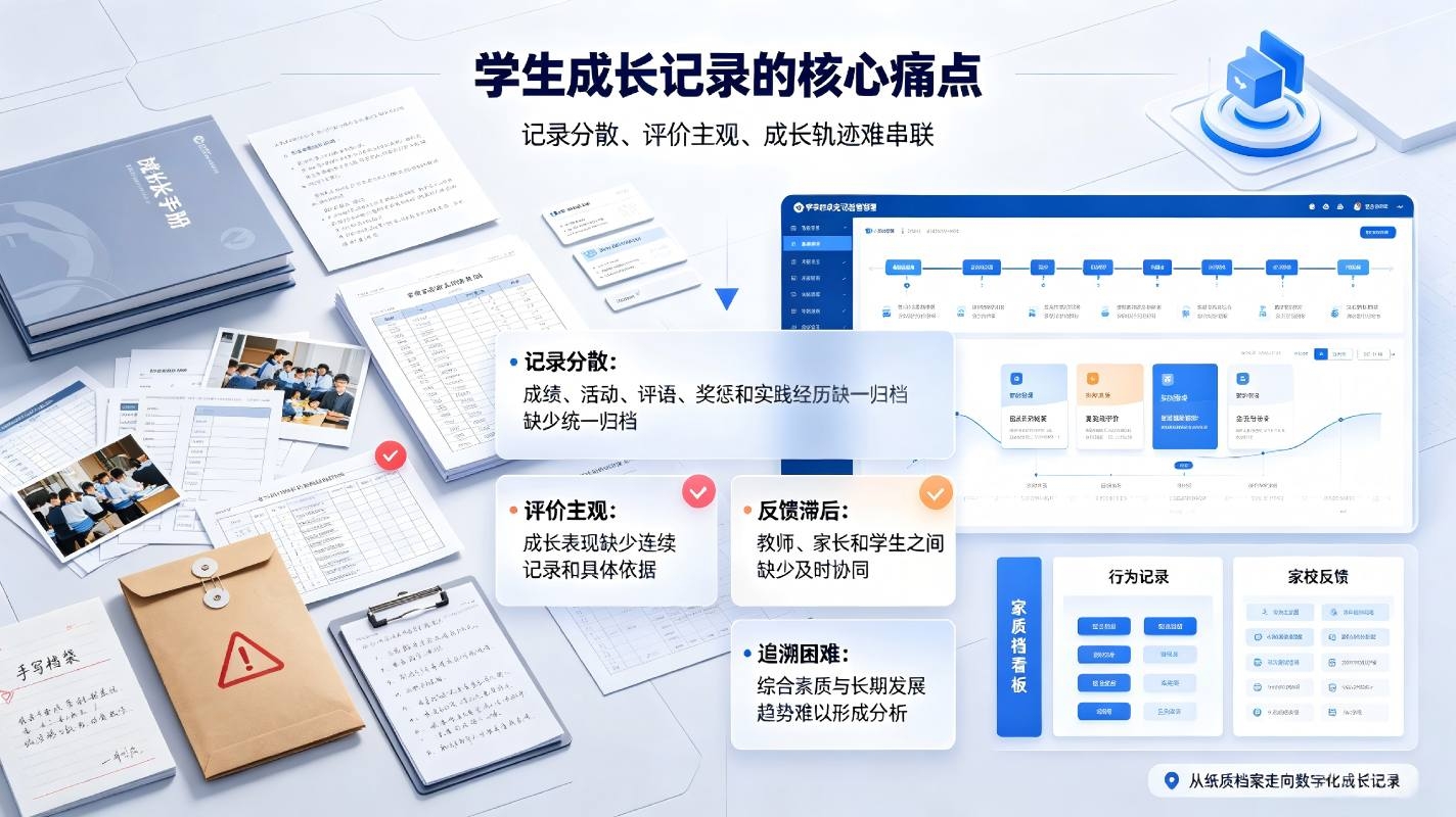 学生成长记录系统：素质成长档案数字化管理解决方案(图2)