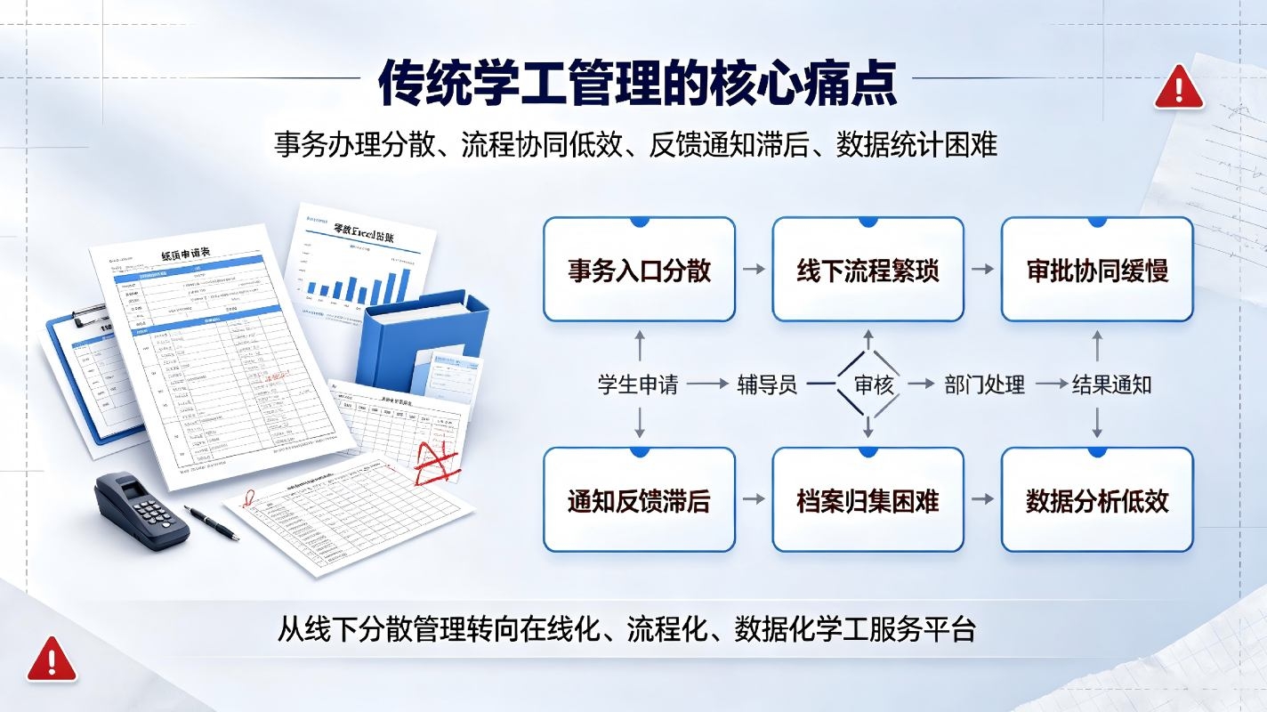 智慧学工系统:学生工作全流程数字化协同管理解决方案(图2) 智慧学工系统:学生工作全流程数字化协同管理解决方案(图2)