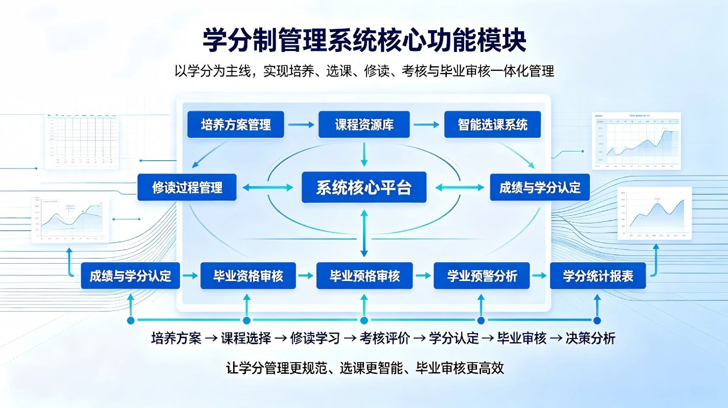 学分制管理系统:职业院校学分制改革与多元化学分数字化管理解决方案(图3) 学分制管理系统:职业院校学分制改革与多元化学分数字化管理解决方案(图3)