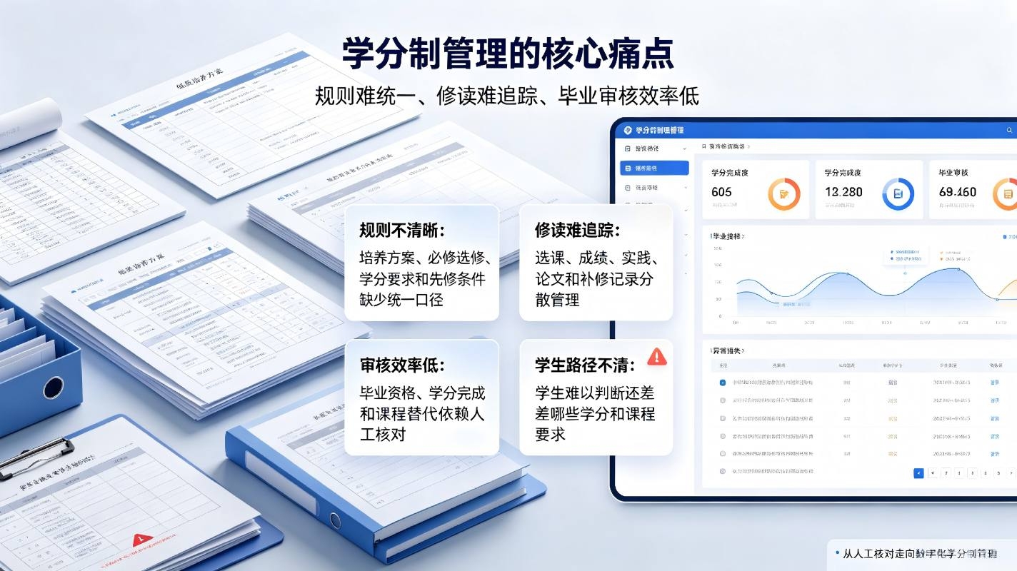 学分制管理系统:职业院校学分制改革与多元化学分数字化管理解决方案(图2) 学分制管理系统:职业院校学分制改革与多元化学分数字化管理解决方案(图2)