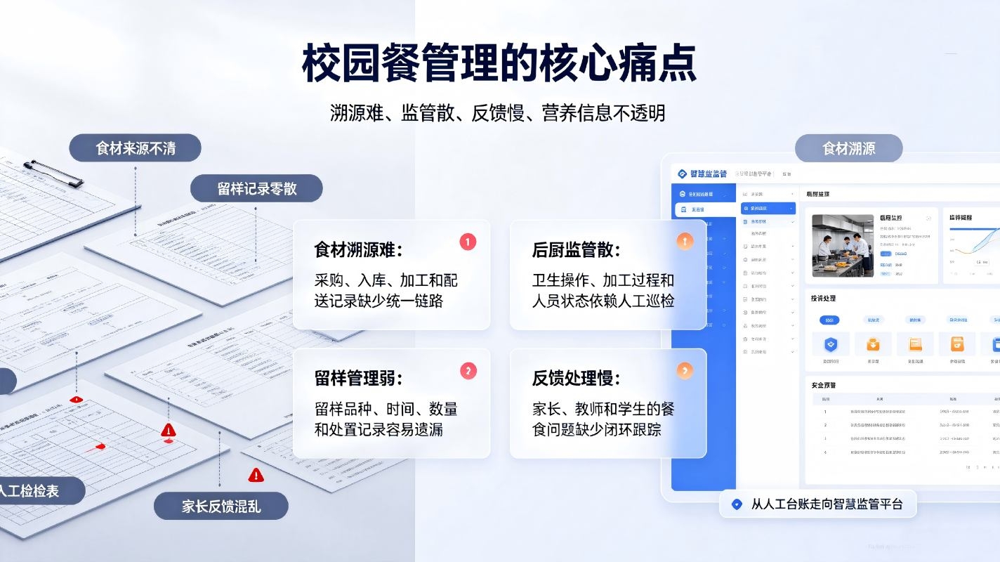 校园餐智慧监管平台:全流程数字化监管解决方案(图2) 校园餐智慧监管平台:全流程数字化监管解决方案(图2)