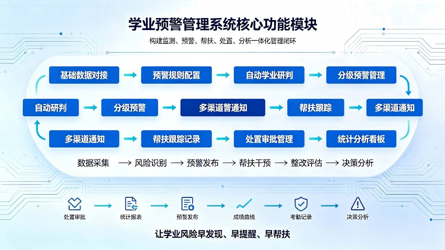 学业预警管理系统：学生学业风险智能预警与精准帮扶解决方案(图3)