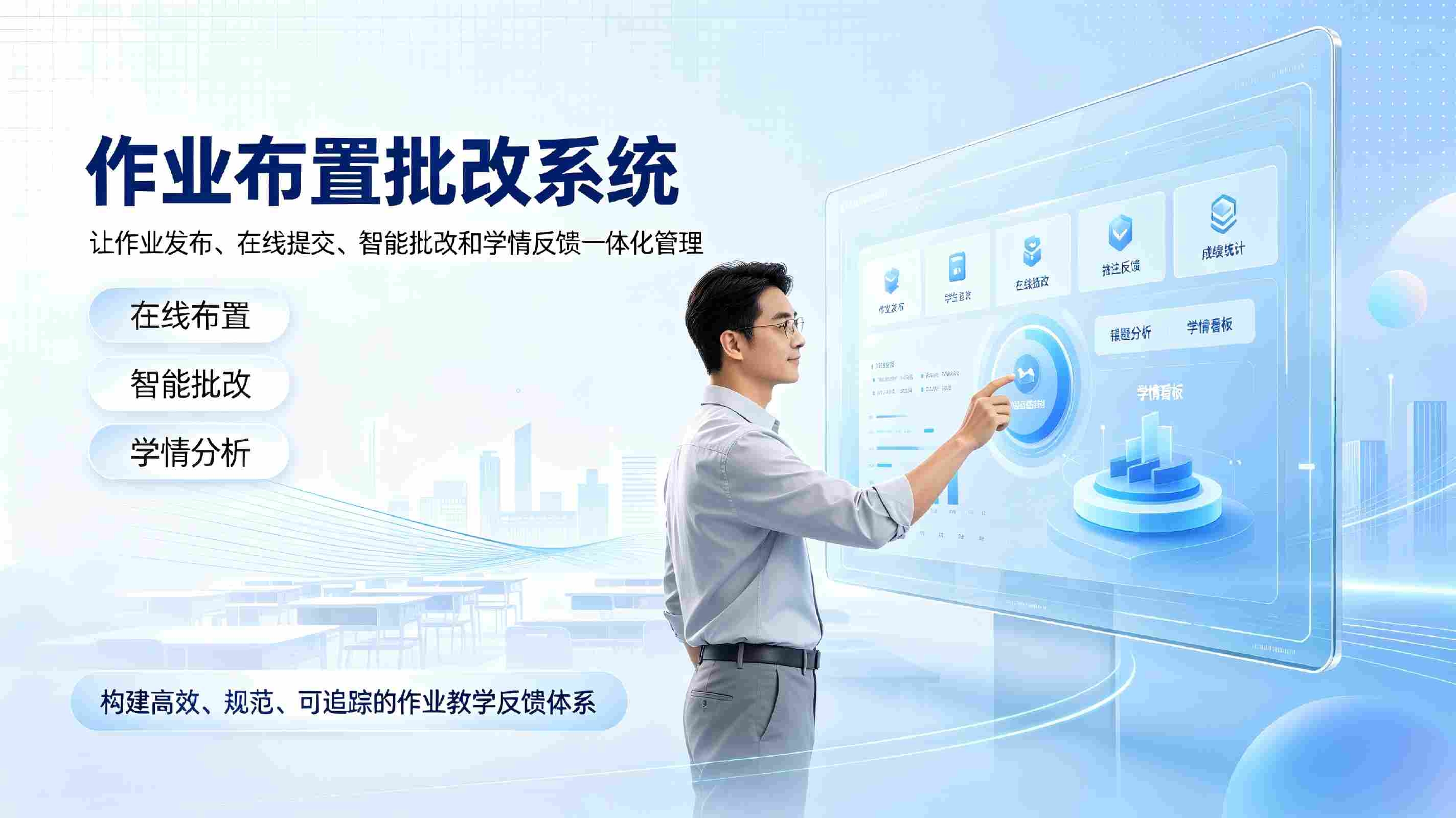 作业布置批改系统:在线作业布置智能批改与学情分析解决方案(图1) 作业布置批改系统:在线作业布置智能批改与学情分析解决方案(图1)
