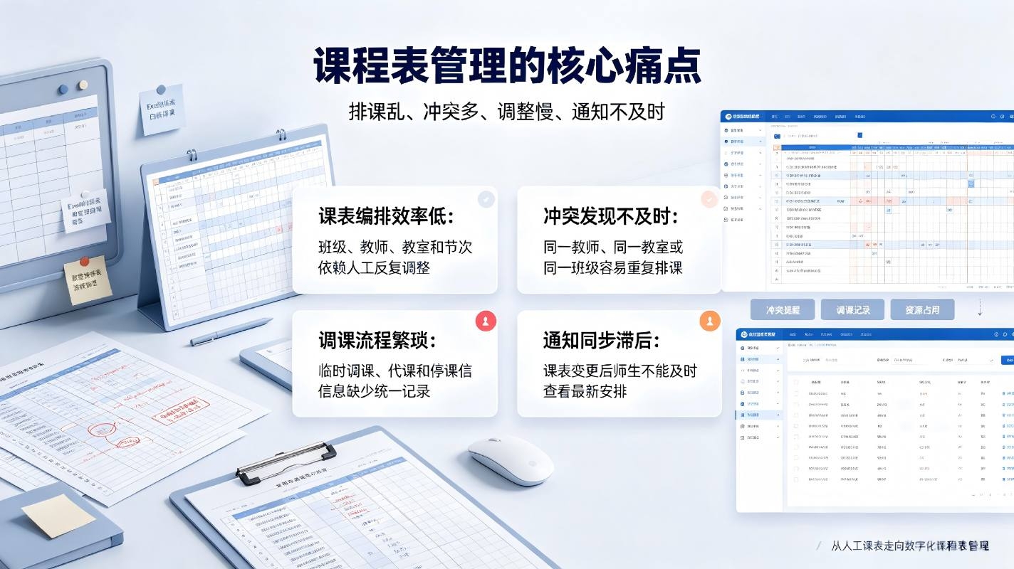 课程表管理系统：智能排课调课，实现校园教务高效管理(图2)