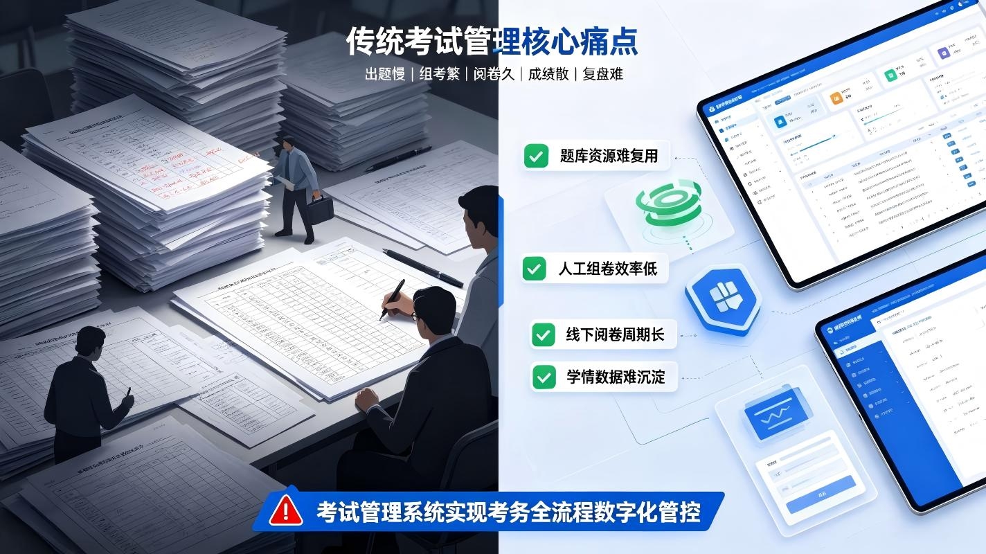 考试管理系统：智慧化线上线下考试与教务考评解决方案(图2)