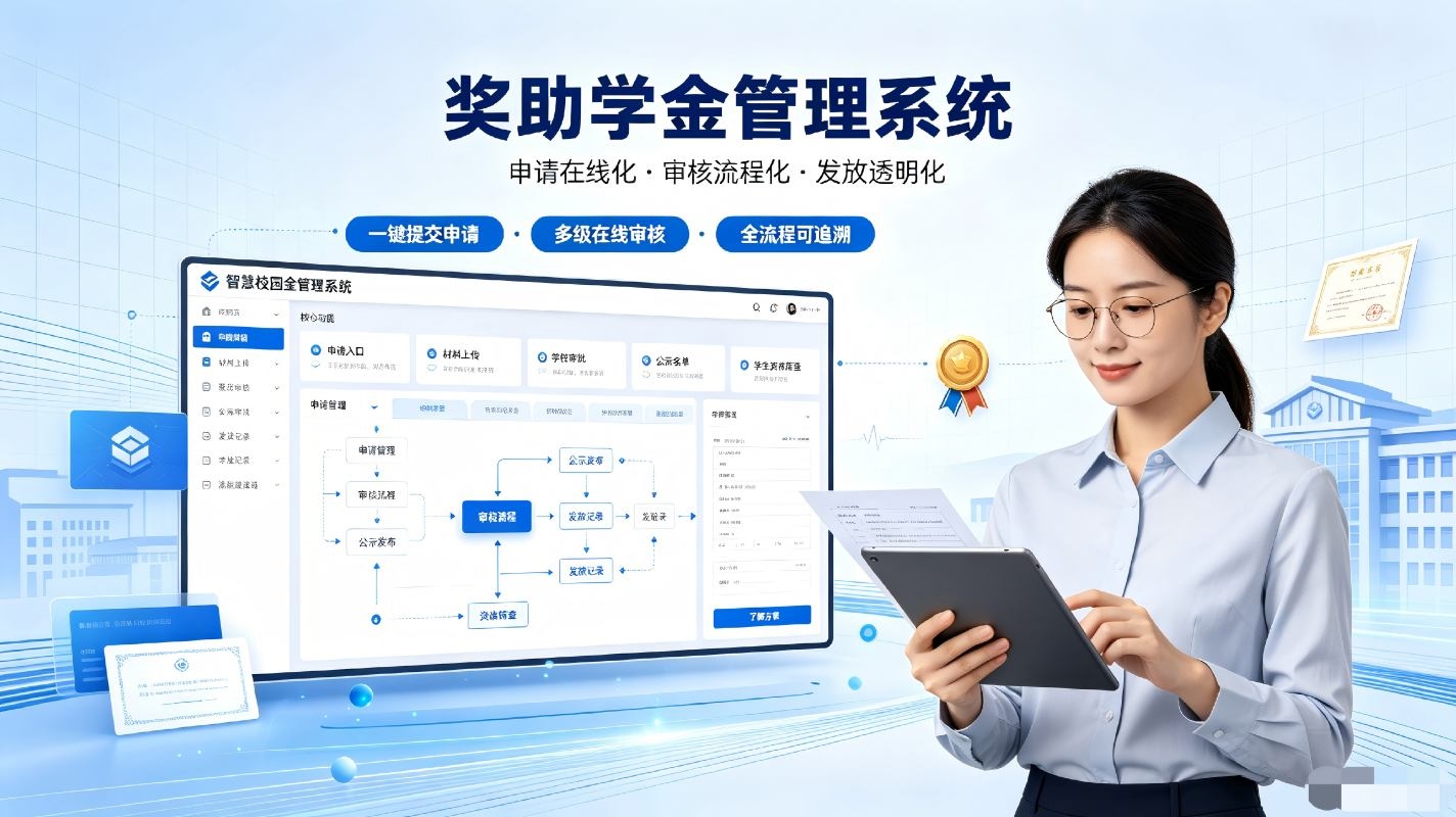 奖助学金管理系统：数字化精准资助与全流程监管解决方案(图1)
