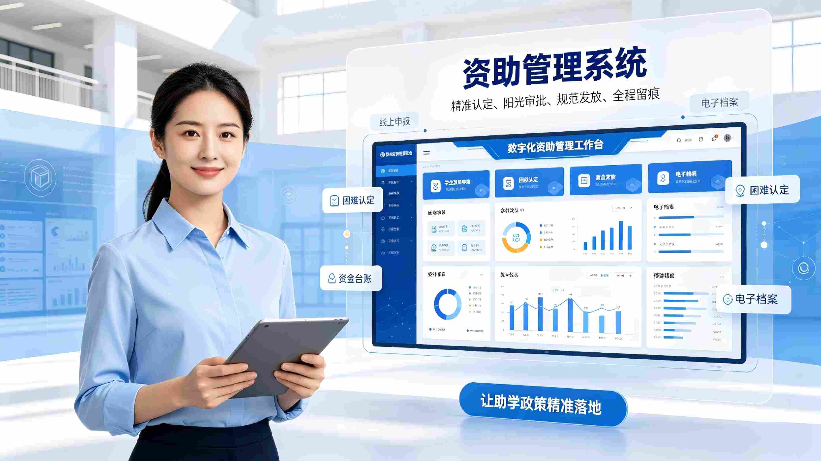 资助管理系统:实现精准阳光助学,赋能校园资助数字化管理(图1) 资助管理系统:实现精准阳光助学,赋能校园资助数字化管理(图1)