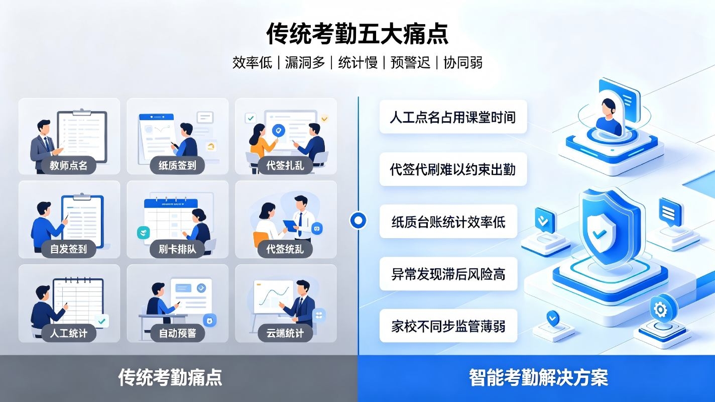 学生考勤管理系统：无感考勤，助力校园学风精细化管控(图2)