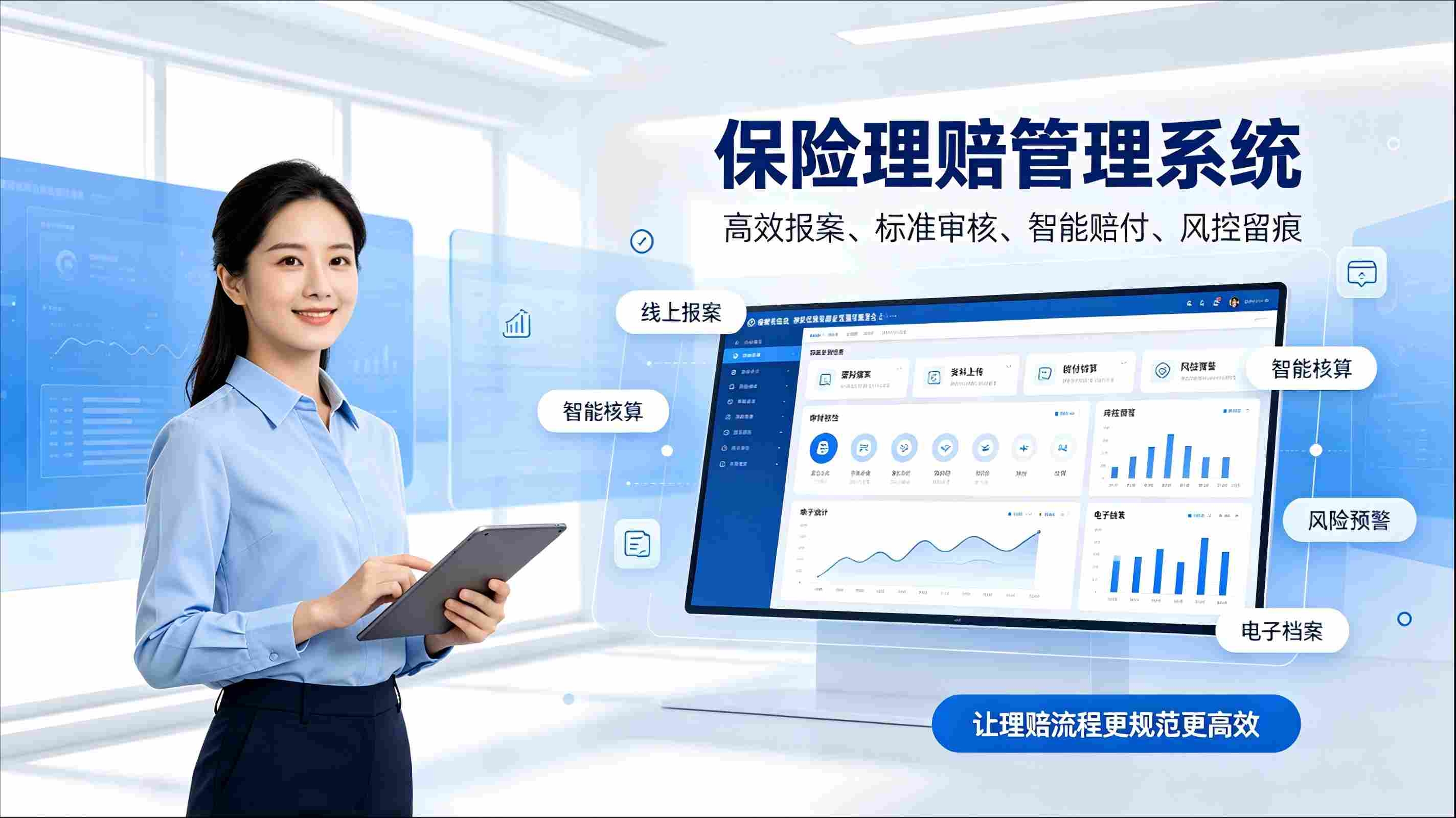 校园保险理赔管理系统：数字化高效理赔，赋能企业风控提质增效