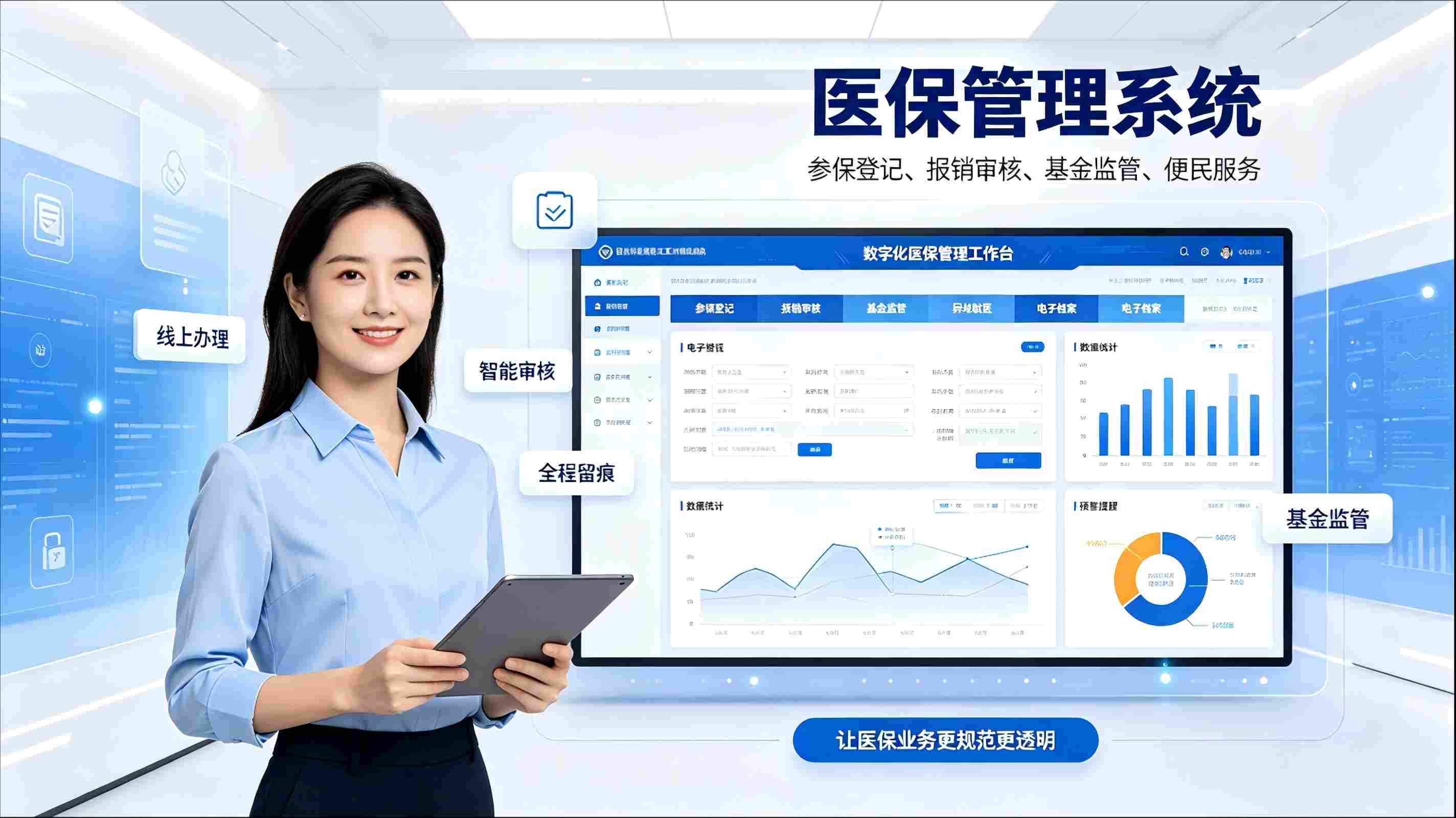 医保管理系统：数字化规范医保业务，提升医疗保障服务效能