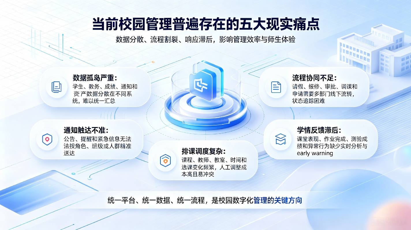 2026 人工智能 + 教育落地：智慧校园管理系统如何破解学校数字化转型痛点(图2)