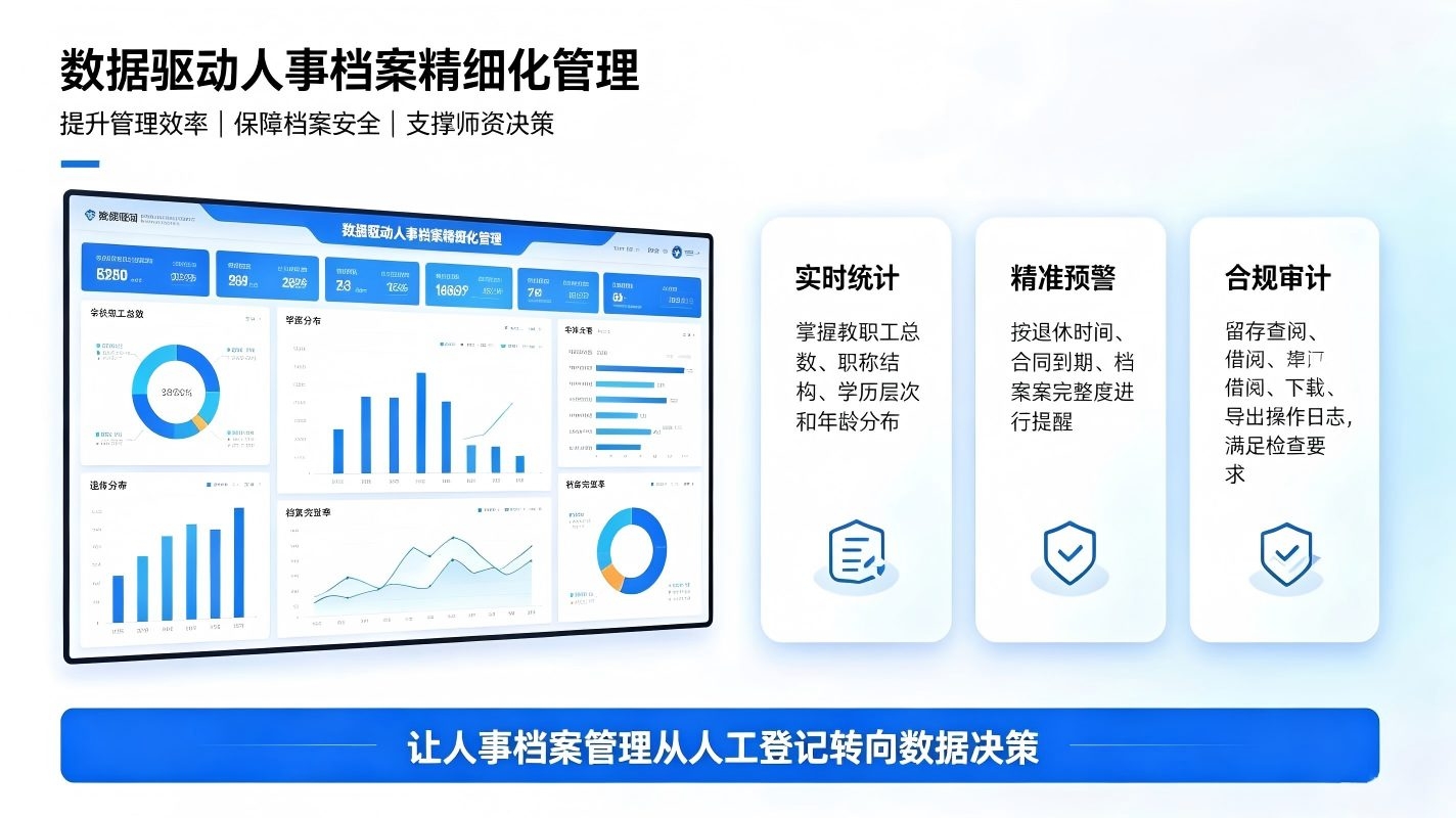 教职工档案管理系统:助力校园人事档案数字化精细化管理(图2) 教职工档案管理系统:助力校园人事档案数字化精细化管理(图2)