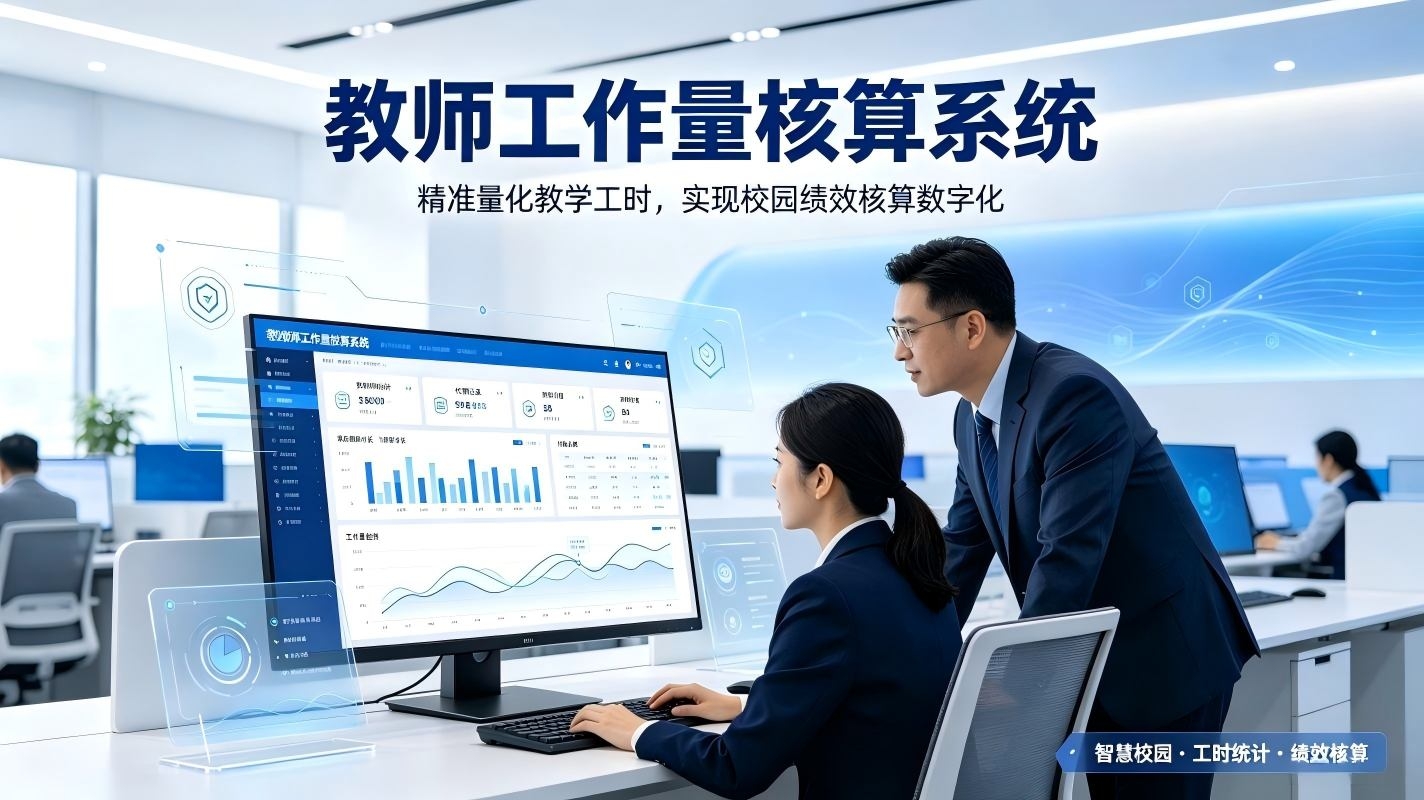 教师工作量核算系统：精准量化教学工时，实现校园绩效核算数字化