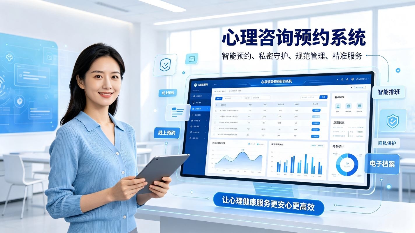 心理测评系统：科学化心理健康筛查，构筑智慧心理防护体系