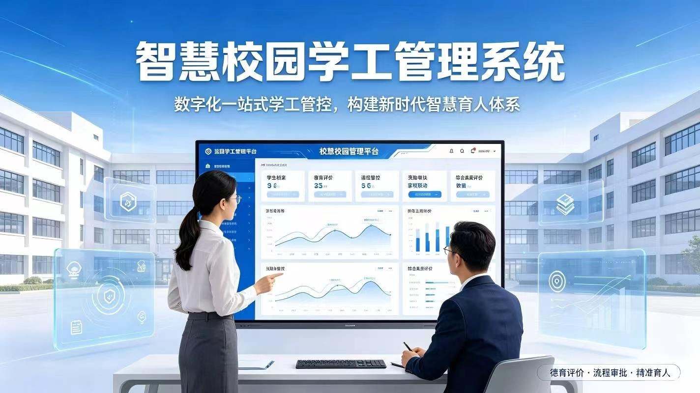 智慧校园学工管理系统:一站式学工管控,构建新时代智慧育人体系(图1) 智慧校园学工管理系统:一站式学工管控,构建新时代智慧育人体系(图1)