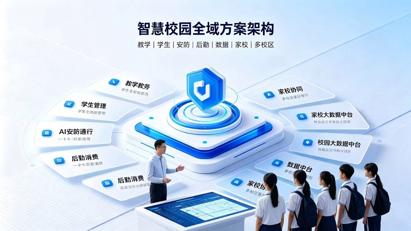 智慧校园解决方案厂家哪家靠谱?2026全域方案服务商优选榜单(图2) 智慧校园解决方案厂家哪家靠谱?2026全域方案服务商优选榜单(图2)