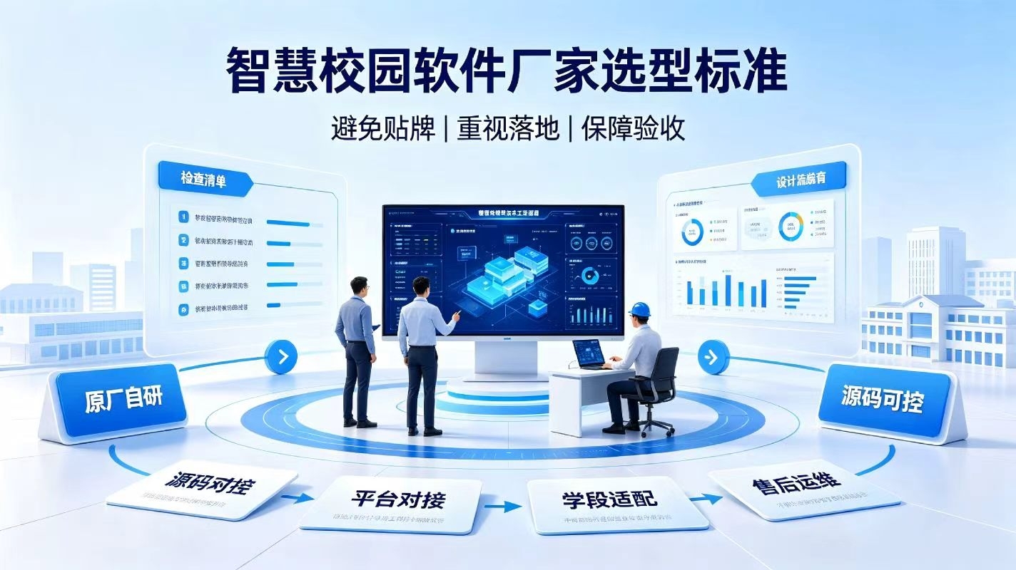 智慧校园软件厂家有哪些?2026主流正规自研厂商全面盘点(图2) 智慧校园软件厂家有哪些?2026主流正规自研厂商全面盘点(图2)