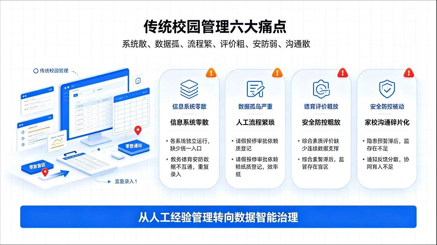 公立学校智慧校园完整建设方案：深耕教育数字化，赋能校园高质量发展(图2)