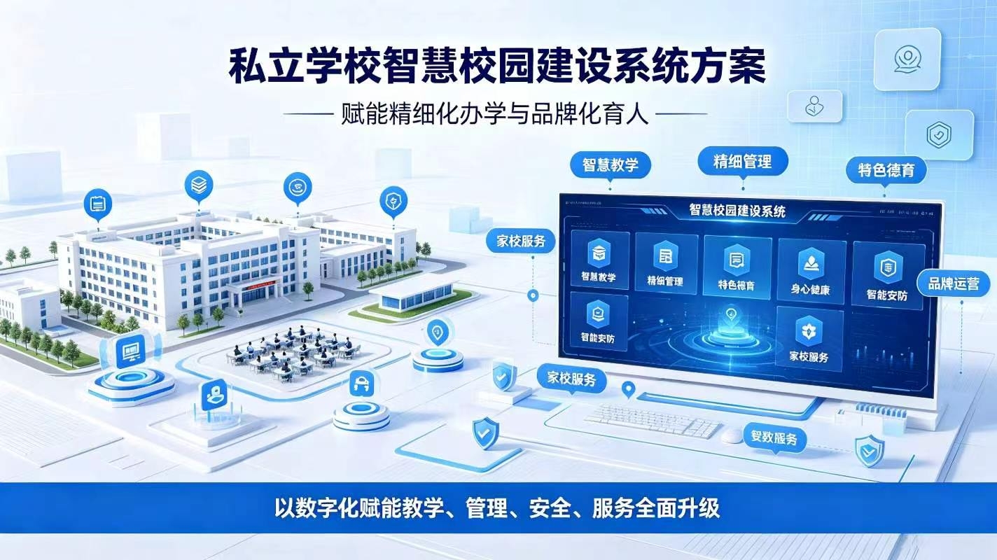 私立学校智慧校园建设系统方案：赋能精细化办学与品牌化育人