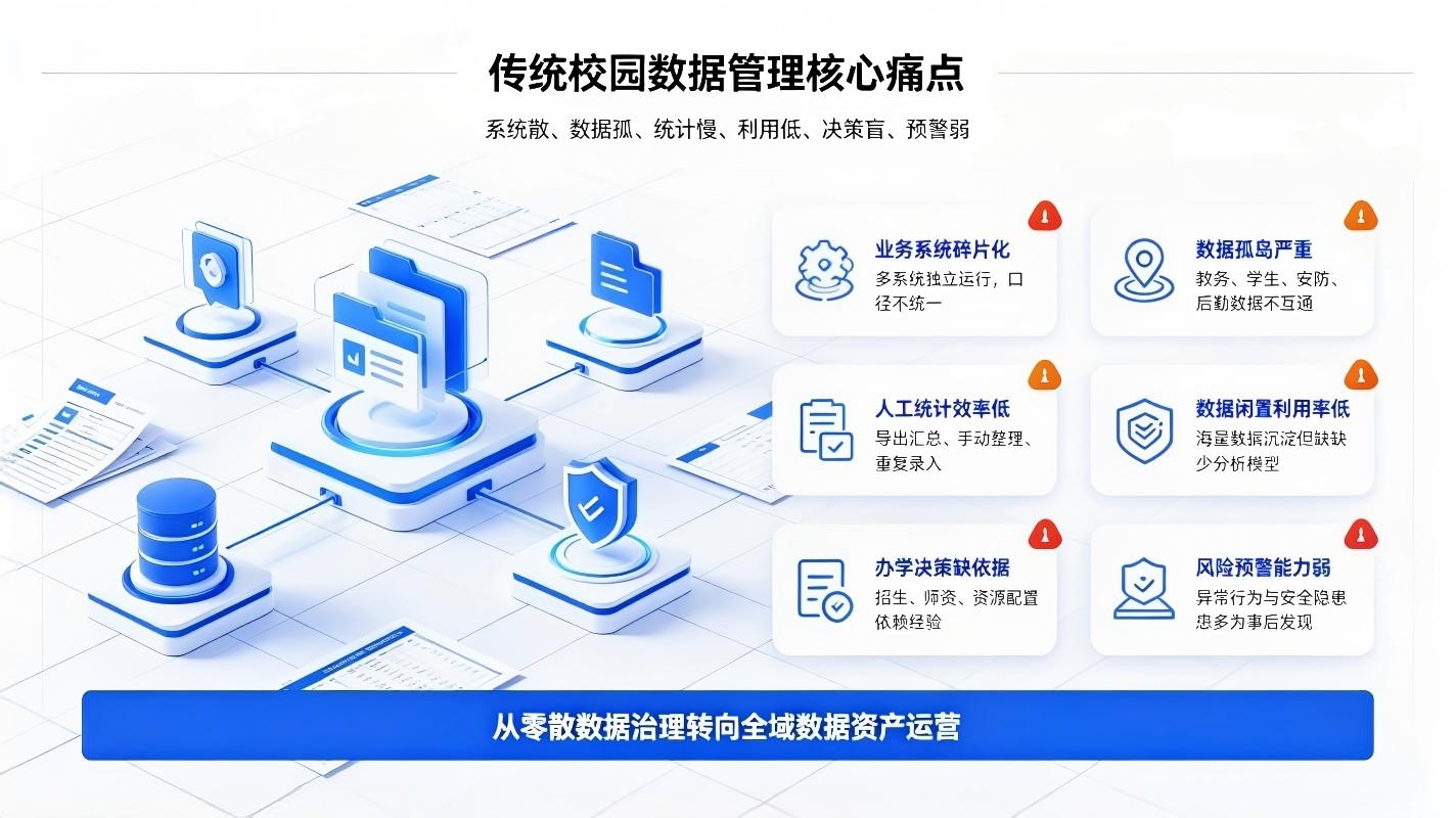 智慧校园大数据平台：校园教育数据治理，教学质量与办学决策数字化(图2)