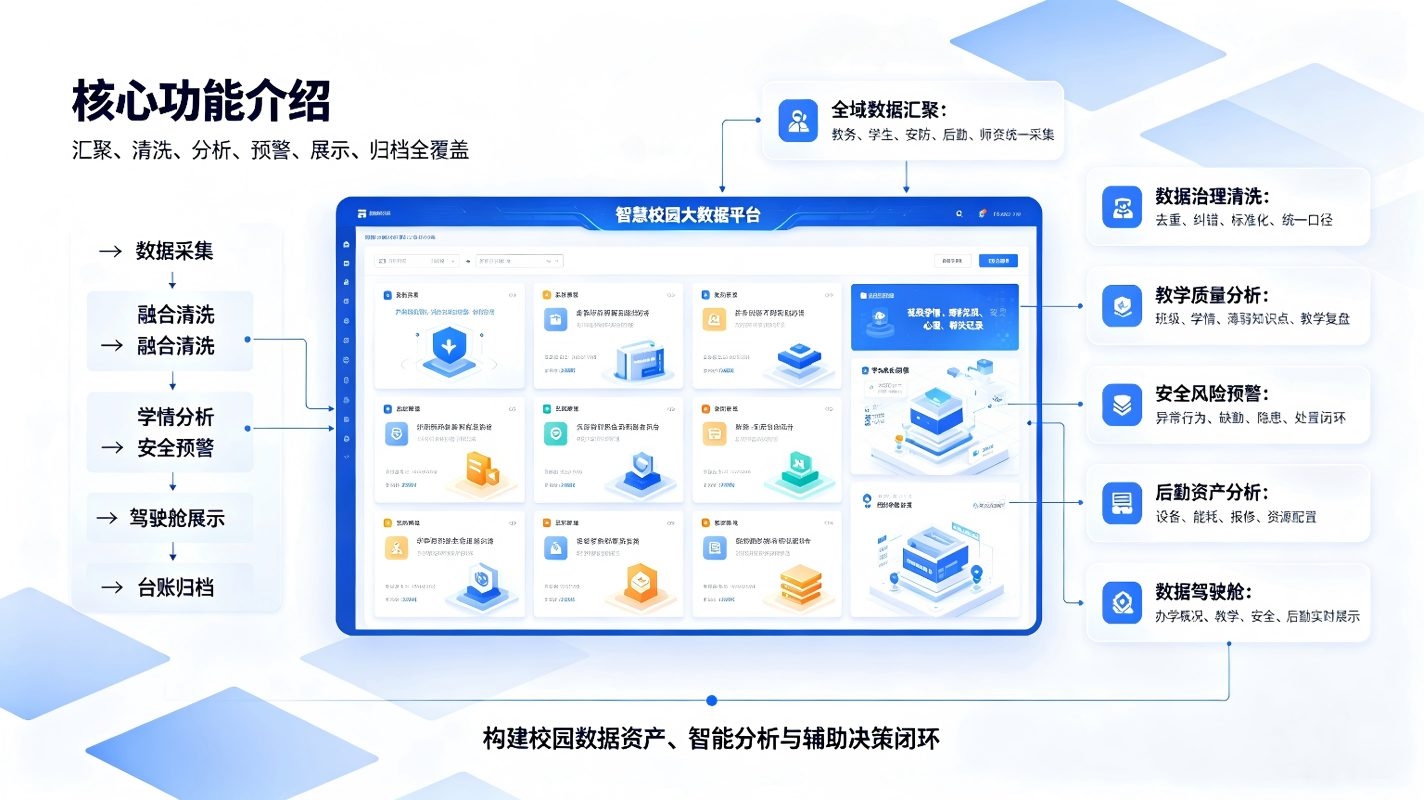 智慧校园大数据平台：校园教育数据治理，教学质量与办学决策数字化(图3)