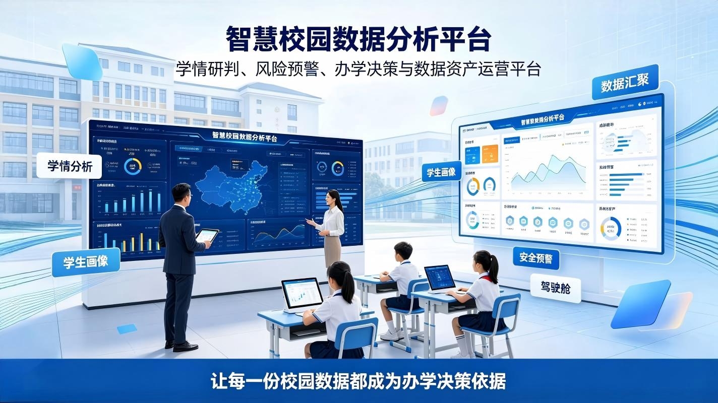 智慧校园数据分析平台：校园学情研判，办学治理与数字化(图1)