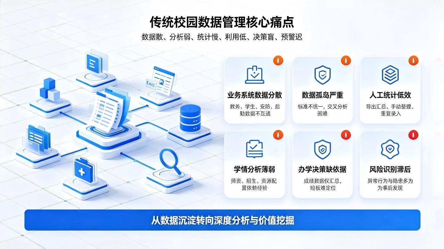 智慧校园数据分析平台：校园学情研判，办学治理与数字化(图2)