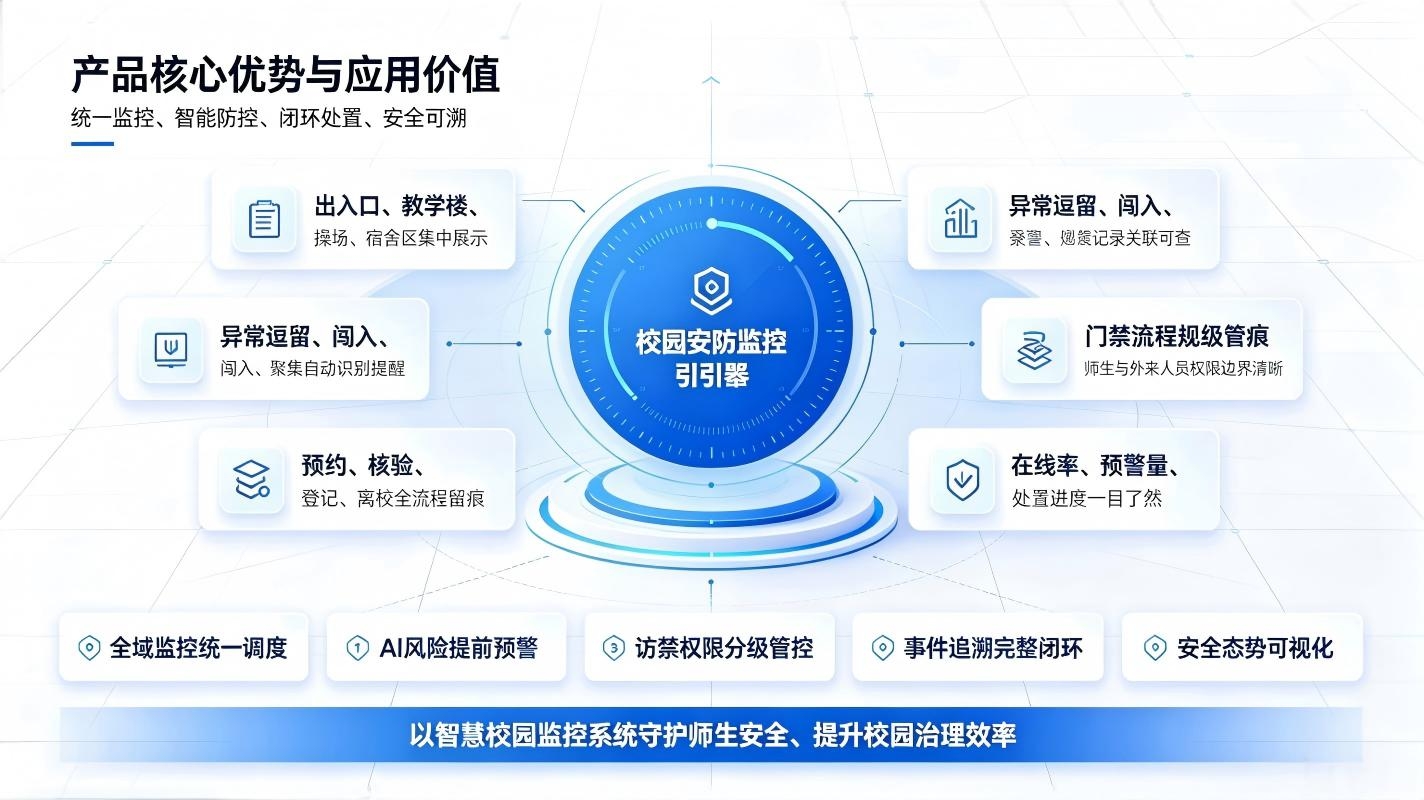 智慧校园监控系统:校园安全防控,可视化值守与精细化安防管理方案(图4) 智慧校园监控系统:校园安全防控,可视化值守与精细化安防管理方案(图4)